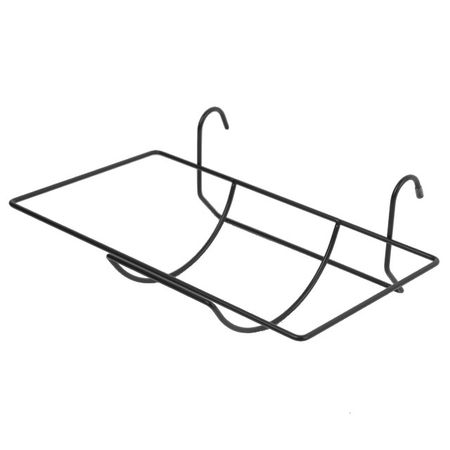 полка для бумажных полотенец TODELIA горизонтальная 296х200х105мм черный матовый