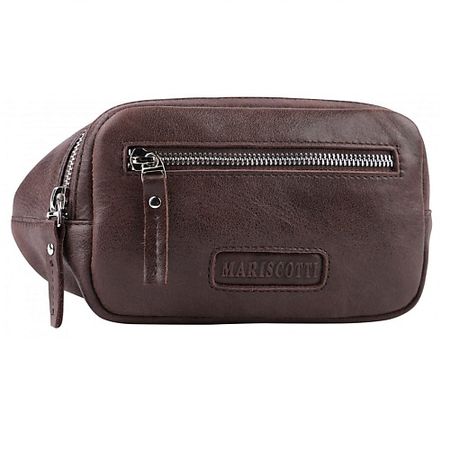 Сумка FRANCHESCO MARISCOTTI Сумка поясная кожаная