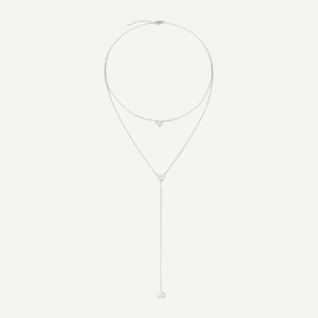 VIVA LA VIKA Многослойное Колье Chains and Crystals Necklace