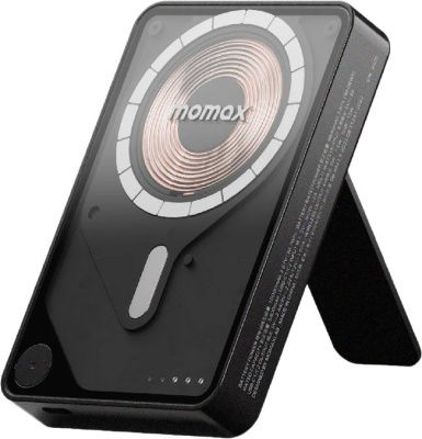 Внешний аккумулятор Momax 1-Power X Pro+ MagSafe 10000mAh 20W (черный) (IP132)