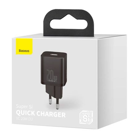 Сетевое зарядное устройство Baseus Super Si Quick Charger 30W Type-C (CCSUP-J01) (черный)
