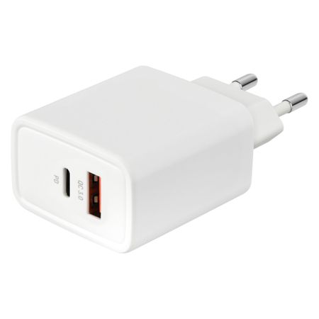 Сетевое зарядное устройство Eofe (E303) Charger 30W USB/Type-C (белый)