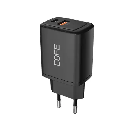 Сетевое зарядное устройство Eofe (E303) Charger 30W USB/Type-C (черный)