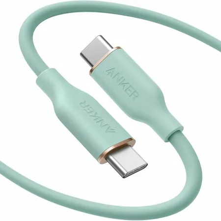 Кабель Anker PowerLine III Flow Type-C/Type-C 240W 90см (зеленый) (А8552)