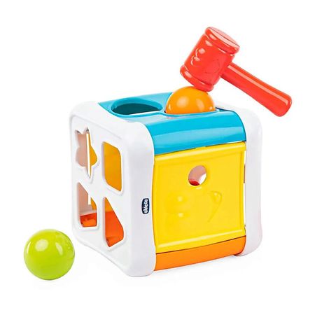 Развивающая игрушка CHICCO Cортер «Кубик 2 в 1» Smart2Play 2-in-1 Shape Cube