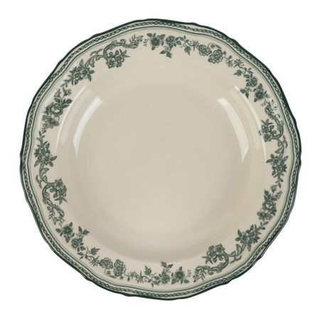 тарелка TODELIA Усадьба 22,7см глубокая костяной фарфор