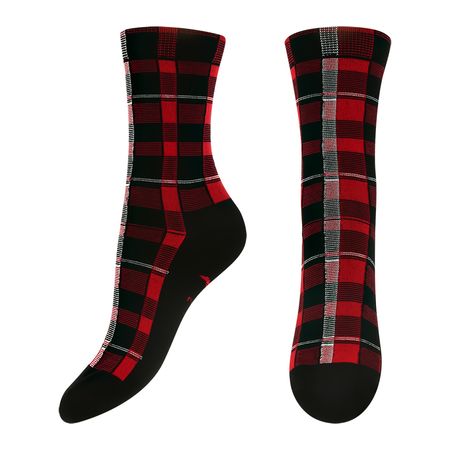 Носки женские MONCHINI красная клетка 38-40 о прекрасный слабый пол женские образы в мировом изобразительном искусстве