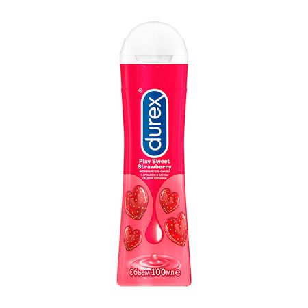 Гель-смазка интимная DUREX PLAY Sweet Strawberry с ароматом сладкой клубники 100 мл интимная жизнь по канонам ислама ризаев