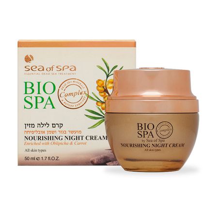 Ночной крем для лица SEA OF SPA BIOSPA питательный 50 мл татьяна петровна трясорукова игры на ладошках перед сном для хорошего настроения