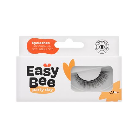 Накладные ресницы EASYBEE PARTY DAY EYELASHES №03 черные александр сергеевич конторович черные купола выстрел в прошлое