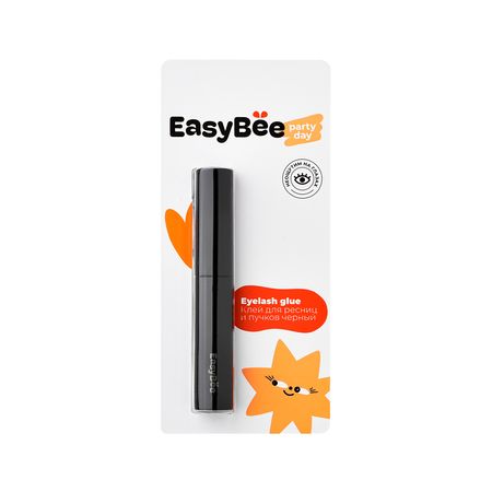 Клей для ресниц и пучков EASYBEE PARTY DAY черный на латексной основе 5 мл