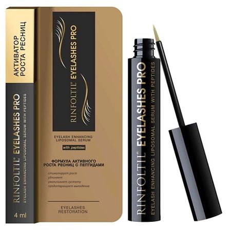 Сыворотка для роста ресниц РИНФОЛТИЛ Липосомальная сыворотка для роста ресниц с пептидами PRO