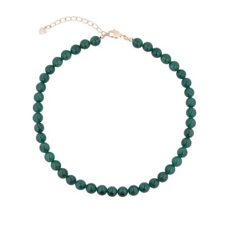 HOLLY JUNE Колье Green Silex Necklace