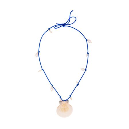 HOLLY JUNE Колье The Sea Node Necklace - Blue