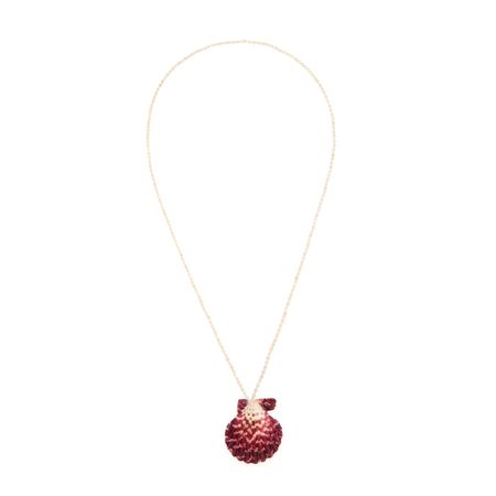 HOLLY JUNE Колье Pink Shell Necklace