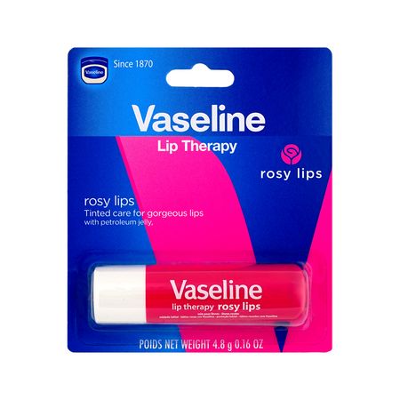 Бальзам для губ VASELINE LIP THERAPY с маслом розы в стике 4,8 г
