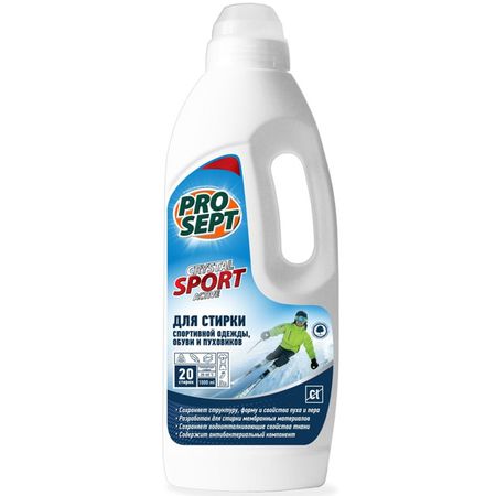гель для стирки PROSEPT Crystal Sport для спортивной одежды 1л концентрат