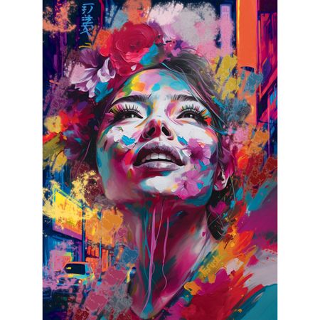 картина на холсте Яркие мечты 500х700мм фредрик бакман тревожные люди