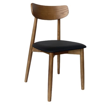 стул HONSY 460x430x840мм дерево/искусственная кожа черный/коричневый ежедневник недат а5 136л snap book no 7 коричневый иск кожа интегр переплет клапан офсет ляссе