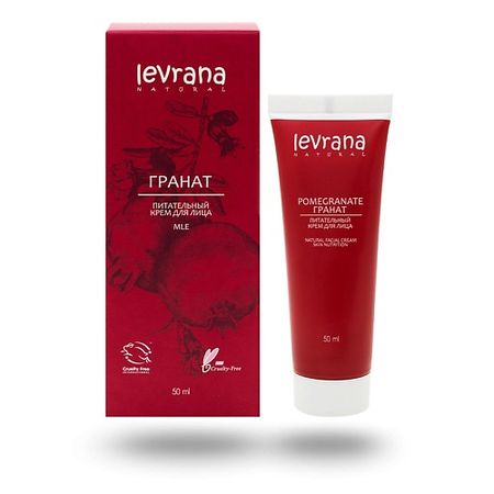 Крем для лица LEVRANA Крем для лица питательный Гранат Pomegranate Natural Facial Cream