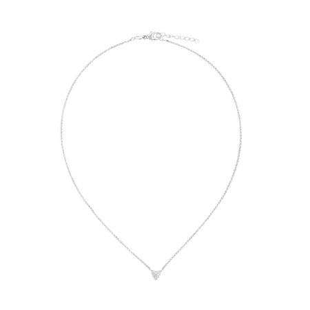 VIVA LA VIKA Колье Spangled Heart Necklace - Silver