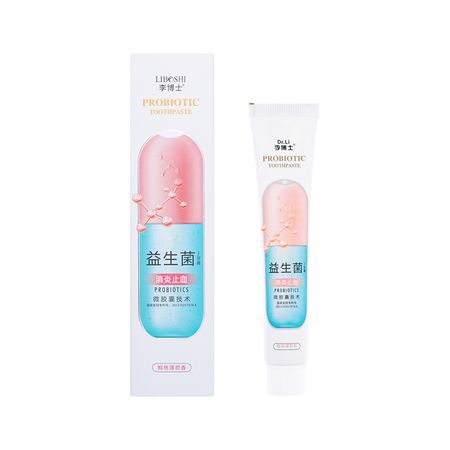 Паста зубная DR. LI с пробиотиками со свежим ароматом персика и мяты 100 гр для опытов шипучие бомбочки аромат персика 3 в 1