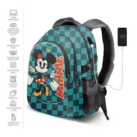 Рюкзак KARACTERMANIA Рюкзак для бега Disney Minnie Mouse Indigo Plus