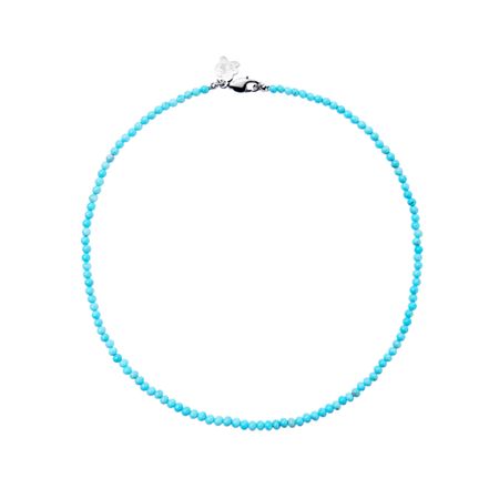 HOLLY JUNE Колье Turquoise Tiny Necklace