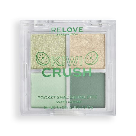 Палетка теней для век REVOLUTION RELOVE POCKET PALETTE тон Kiwi Crush