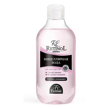Мицеллярная вода FLORESAN Мицеллярная вода для снятия макияжа с ретинолом