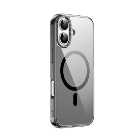 Чехол-накладка Wiwu iShield Pro Magsafe (MCC-101) для iPhone 17 пластиковый (черная рамка)