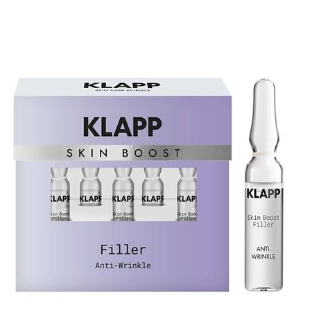 Сыворотка для лица KLAPP COSMETICS Сыворотка для лица филлер от морщин концентрат в ампулах