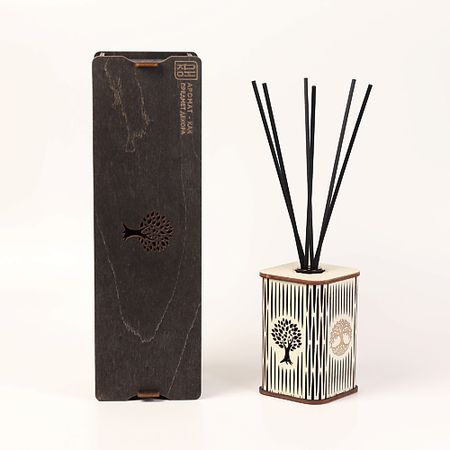 Аромадиффузор ДИКО ДИФФУЗОР АРОМАТИЧЕСКИЙ - аромат  Морская Соль. В кейсе из дерева