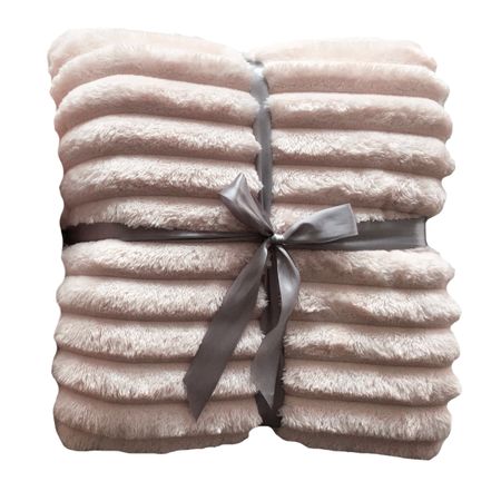 плед TODELIA 220х240см розовый, арт.EDSF01pink