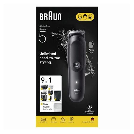 Триммер для волос BRAUN Триммер Series 5 AIO5540 9 в 1