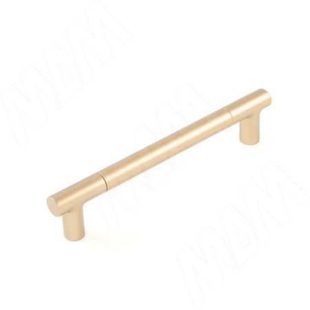 Ручка-рейлинг 160мм латунь (WMN.886.160.6C6C)