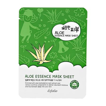Маска для лица ESFOLIO с экстрактом алоэ вера 25 мл вера орловская хронос