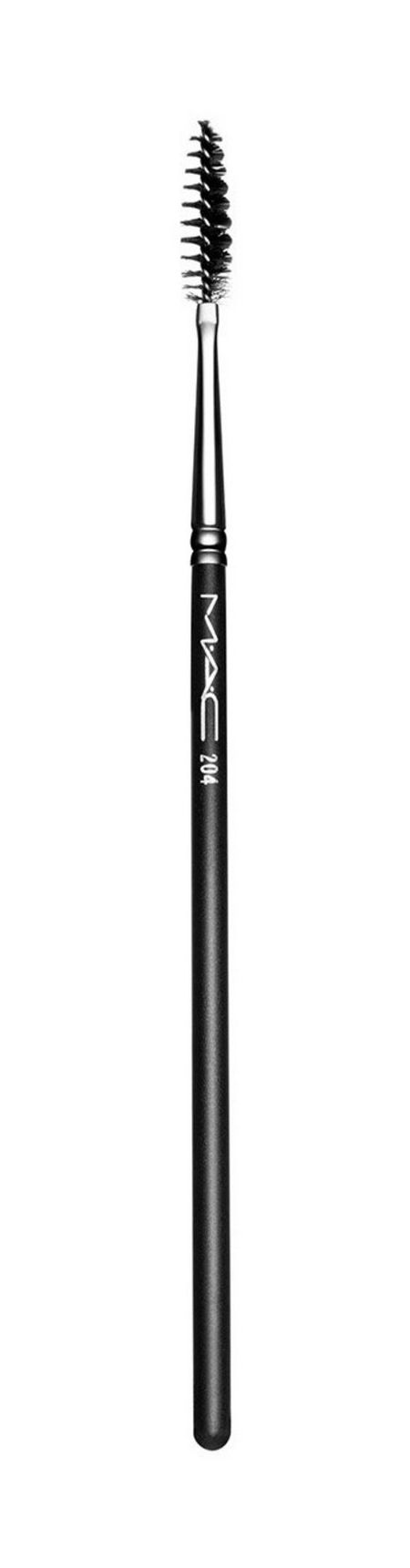 MAC 204 Lash Brush кисти синтетические ные fuyue 6 штук