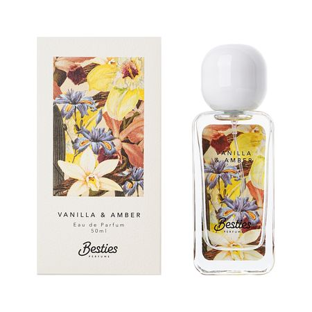 Парфюмерная вода BESTIES FLORAL COLLECTION vanilla & amber  жен. 50 мл