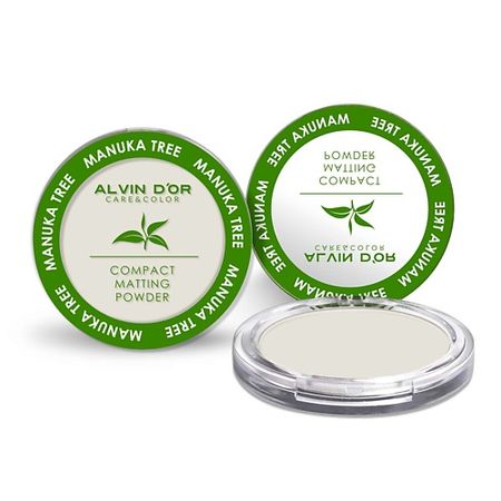 Пудра для лица ALVIN D’OR Пудра компактная Manuka Tree