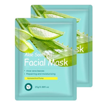 Набор масок для лица SKAILIE Набор масок тканевых увлажняющих с экстрактом алоэ вера