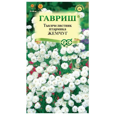 семена Тысячелистник Жемчуг (белый) ГАВРИШ 0,05г юрий константинов тысячелистник кипрей природные лекарства