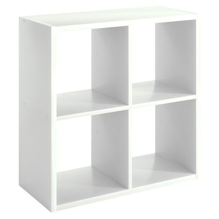 стеллаж 4 полки МИКСИТ 701х315х700мм белый ЛДСП