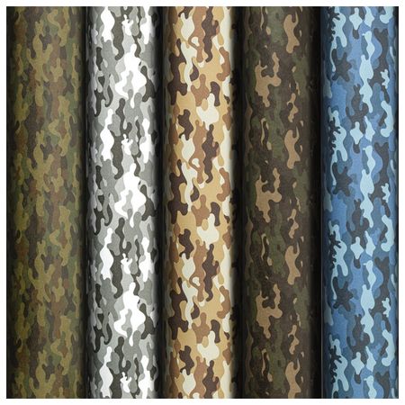 бумага упаковочная ЗОЛОТАЯ СКАЗКА Military 70х100см ассорти