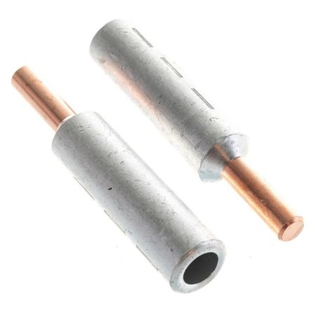 наконечник DORI кабельный штыревой алюмомедный с пастой НШАМ 25кв мм 2 шт