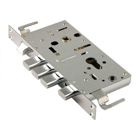 замок врезной 2524-3Р Автомат 3ригеля цилиндровый левый для китайских дверей + задвижка клара исааковна кауфман happy english ru английский язык 9 класс учебник