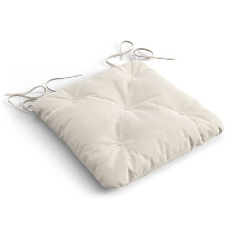 подушка для стула Дженни 380х420х50мм велюр Velutto 07 шампань