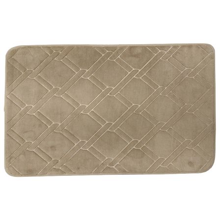 коврик для ванной DASCH Fresh Звенья 80х50см микрофибра песочный влдаимир иванович миркин песочный человек