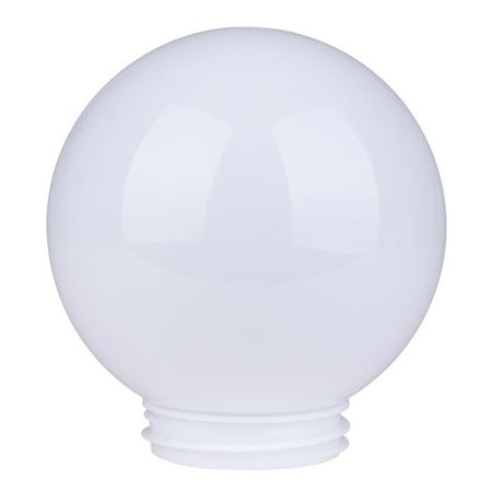 плафон для фонаря уличного TDM ПММА 160мм А85 резьба опал