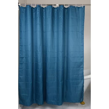 занавеска для ванной OFELIS Hantverk 180х200см полиэстер синяя